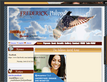 Tablet Screenshot of philippe-frederick.com